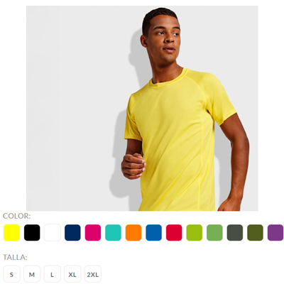 Polera Secado rápido. Estampadas full color
