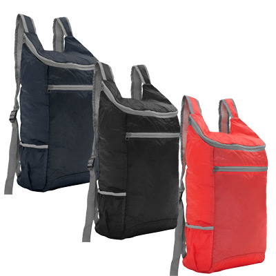 Mochila Publicitaria Plegable en Polyester